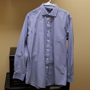 NWOT Ralph Lauren Slim Fit No Iron 16.5 34/35